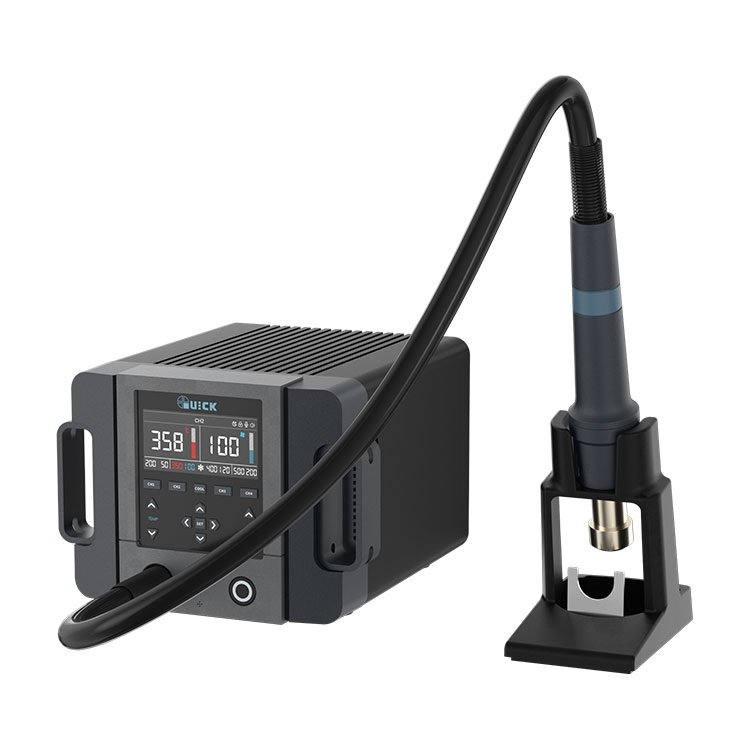 QUICK 861PRO 1300W Smart Hot Air Desoldering Station BGA SMD Rework Station For Mobile Phone Motherboard PCB Repair Station