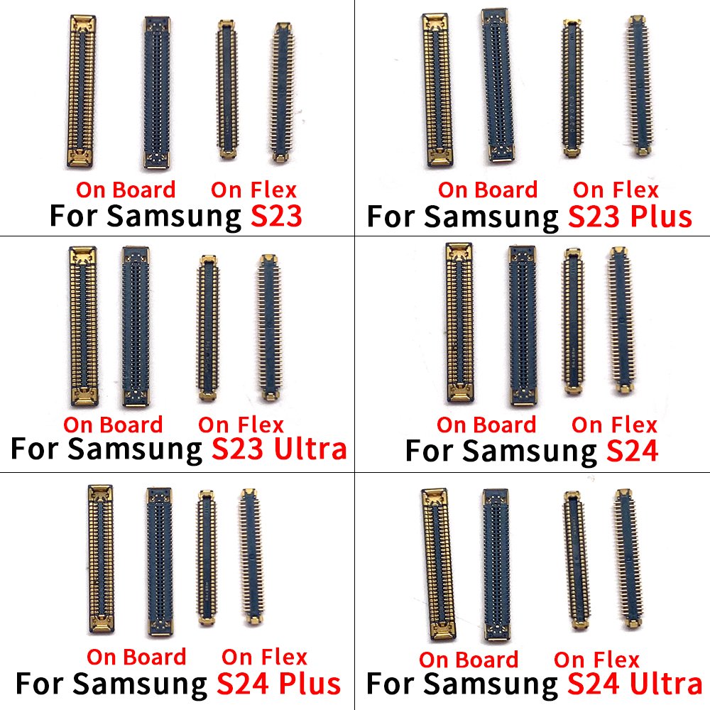 LCD FPC Connector For Samsung S23 Plus S23 Ultra S24 Plus S24 Ultra LCD Display Screen On Motherboard