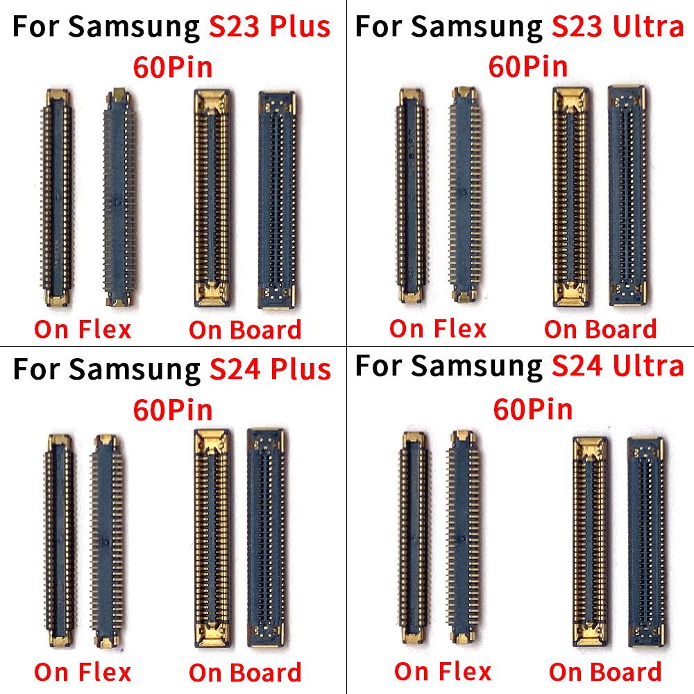 LCD FPC Connector For Samsung S23 Plus S23 Ultra S24 Plus S24 Ultra LCD Display Screen On Motherboard