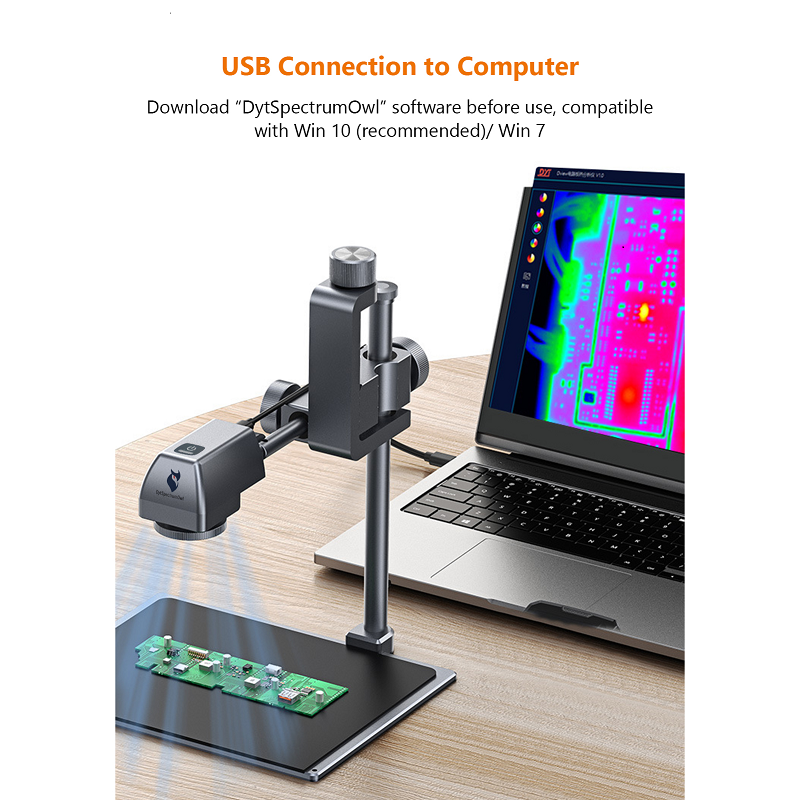 DYT 3D infrared thermal imaging analyzer mobile phone motherboard Detection Tool PCB chip repair diagnosis instrument with good