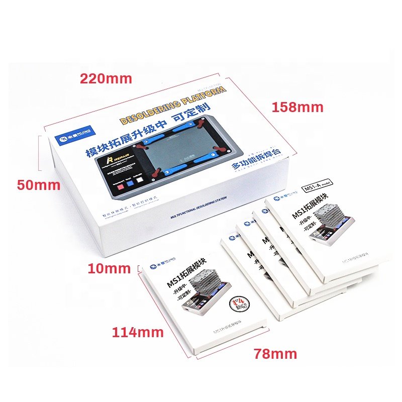 For iPhone X-11/12/13 Pro Max/14 Plus/15 Mijing iRepair MS1 Intelligent Preheating Separator Motherboard Welding Board Tools