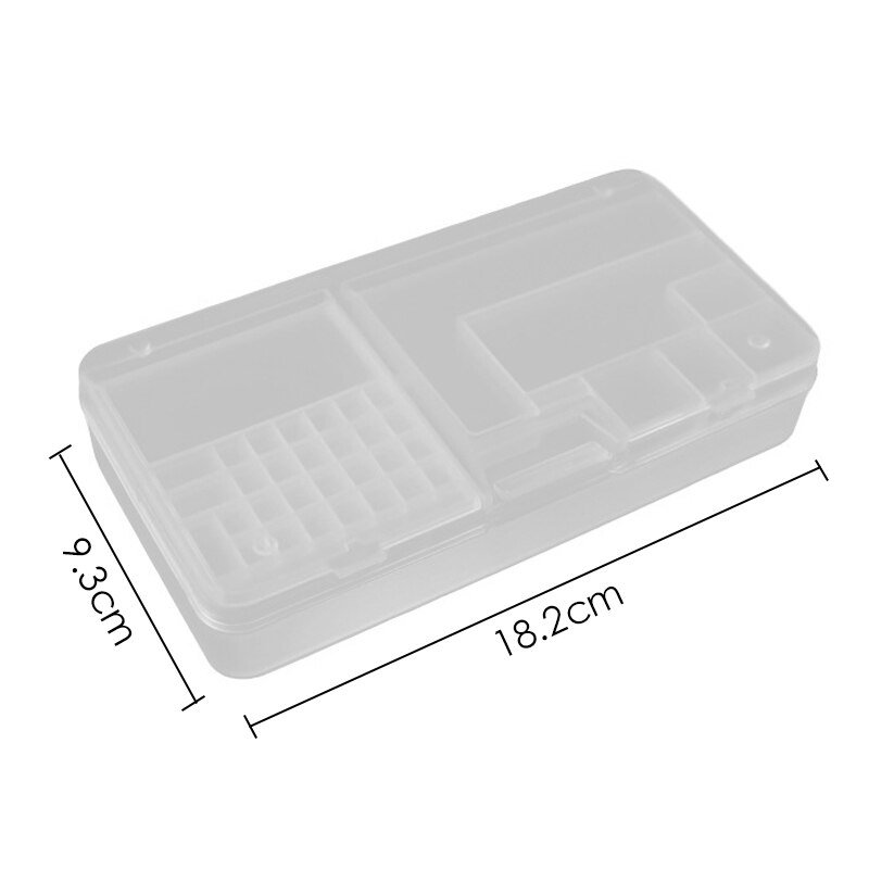 Double Layer Mobile Phone Repair Storage Box LCD Screen Motherboard IC Chip Assembly Screw Organizer Container