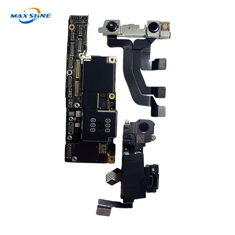 100% Original Unlocked For Iphone X Xs Xs Max Motherboard With Touch Id/without Touch Id For Iphone X Mother Board Good Tested
