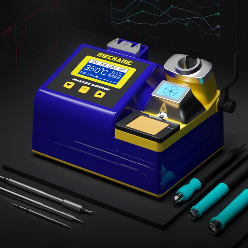 New MECHANIC intelligent temperature control anti-static nano soldering station MA-SD01 mobile phone motherboard repair tool