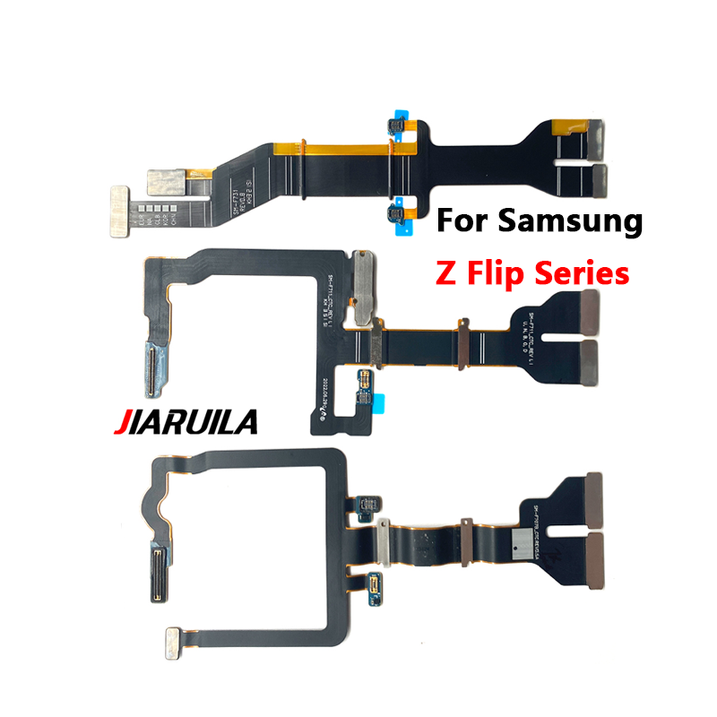 LCD Screen Spin Axis Main Flex Cable For Samsung Z Flip 5 4 3 2 F1707B F711 F721 F731 F700 Motherboard Flex Repair Replacement