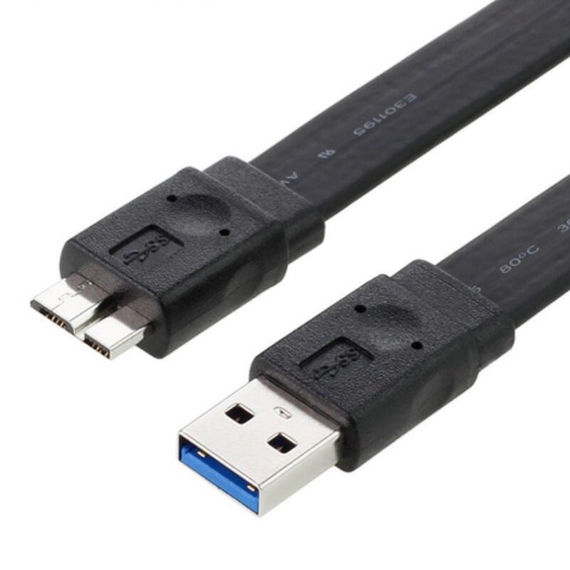 micro b usb 3.0 flat cable usb type a male to micro b usb 3.0 cable