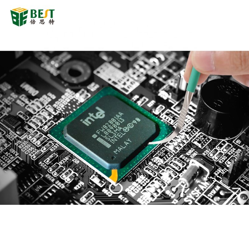 BESTOOL BST- 70 Stainless Steel CPU Crowbar Removing Glue For Mobile Phone Motherboard BGA Chip DIY Tool Opening Scraper