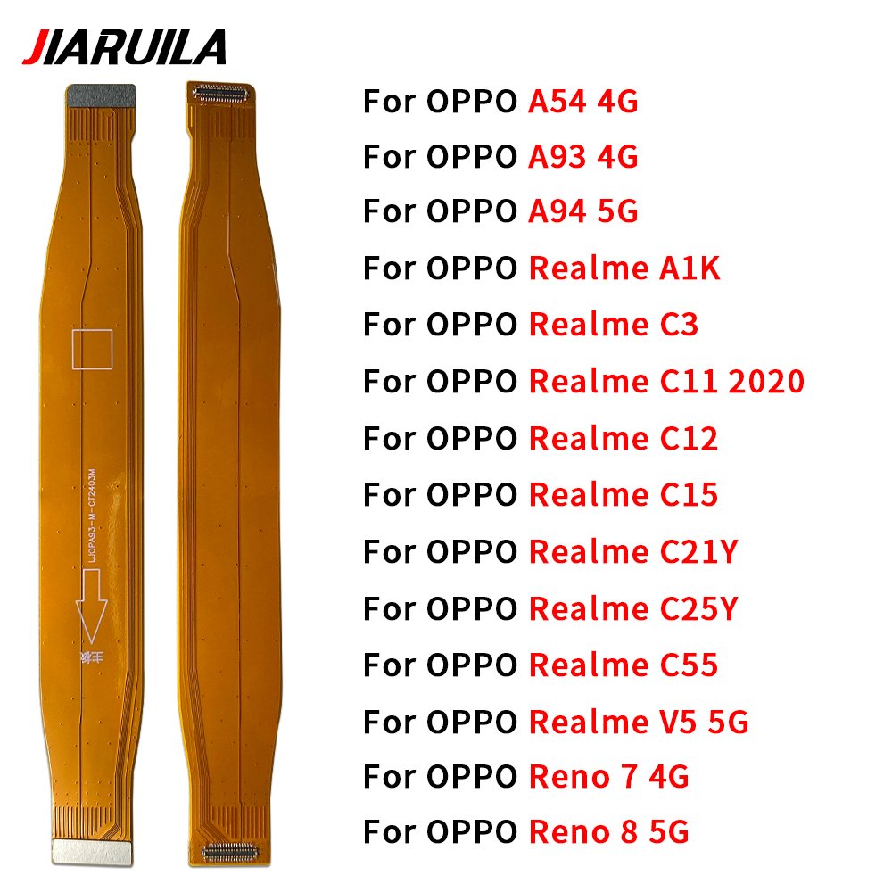 Mobile Phone Motherboard Flex For Oppo Realme A1K C3 C11 2020 C12 C15 C21Y C25Y C55 V5 5G Reno 7 Reno 8 4G 5G A54 A93 A94 4G 5G