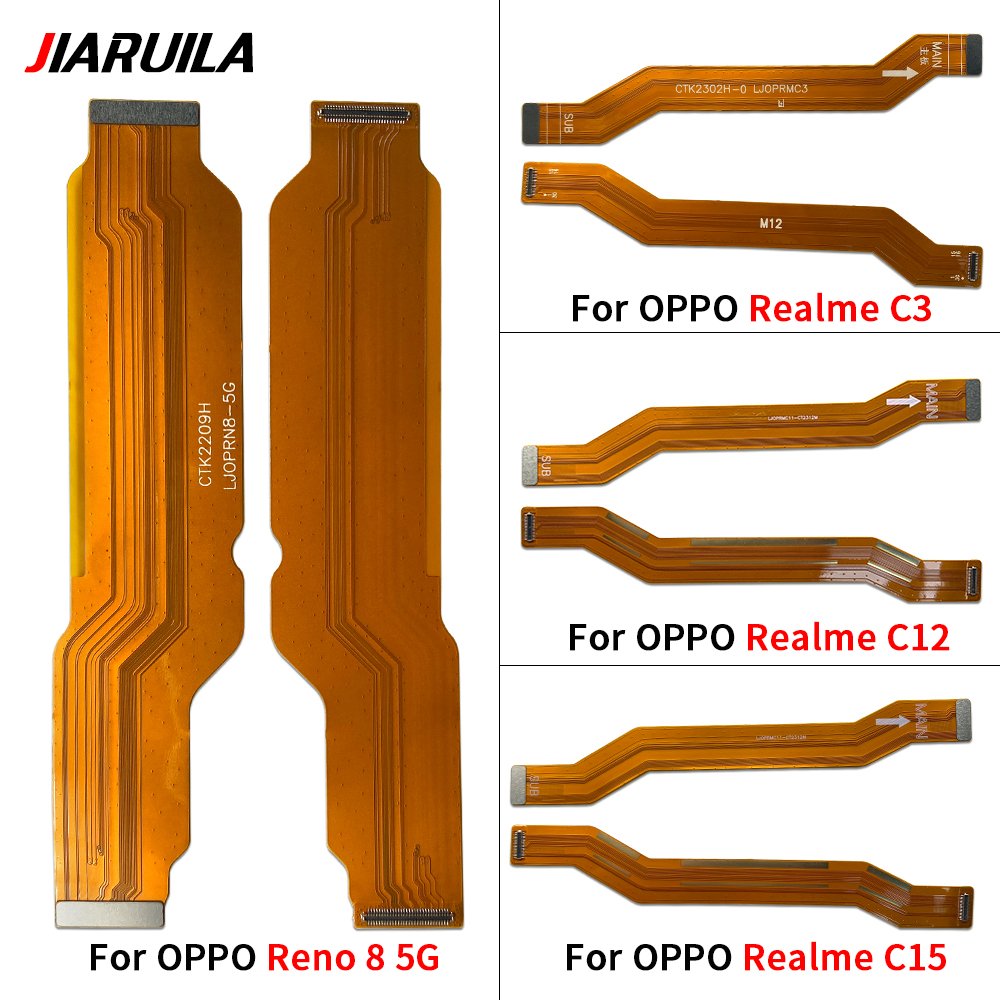 Mobile Phone Motherboard Flex For Oppo Realme A1K C3 C11 2020 C12 C15 C21Y C25Y C55 V5 5G Reno 7 Reno 8 4G 5G A54 A93 A94 4G 5G