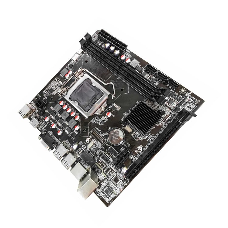 Factory Price H61 B75 Motherboard Support Intel I7 I5 I3 LGA1155 Series Processor 16GB M.2 Dual DDR3 LGA 1155 Main Board