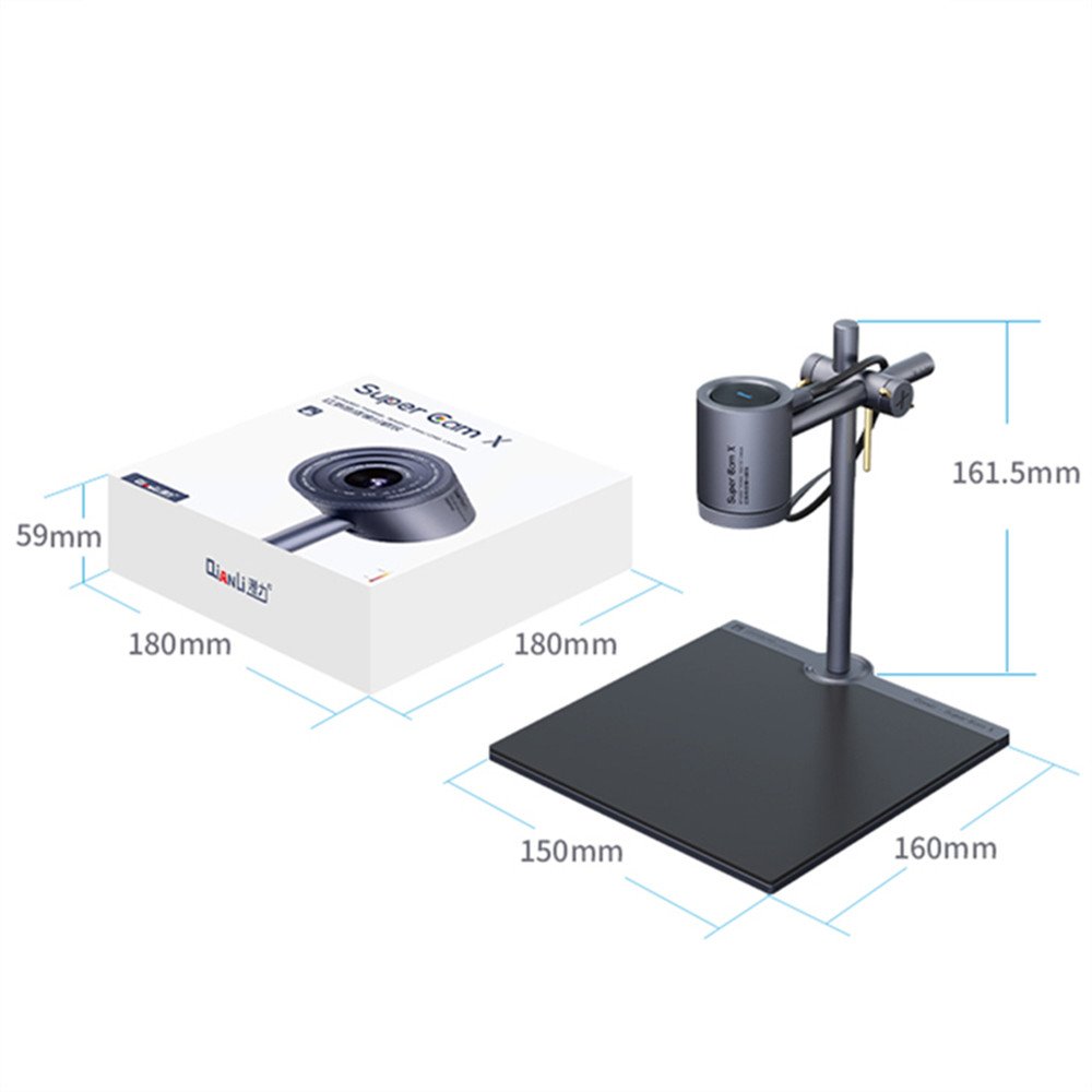 Qianli Super Cam X Gen 3 Motherboard Fault 3D Infrared Thermal Imaging Analyzer PCB IC Fast Diagnosis Mobile Phone Repair