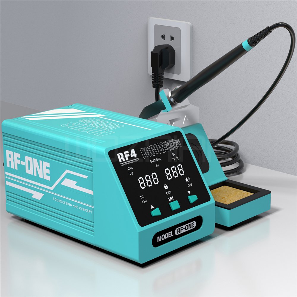 RF4 Intelligent Temperature Control RF-ONE 80W T2 Digital Soldering Welding Platform For Electronic Phone PCB Maintenance Tool