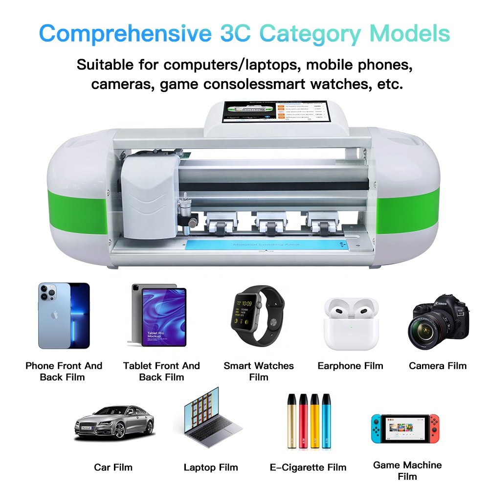 Film Cutting Machine For Tpu Mobile Phone Camera Screen monitor Protector Film Cutter