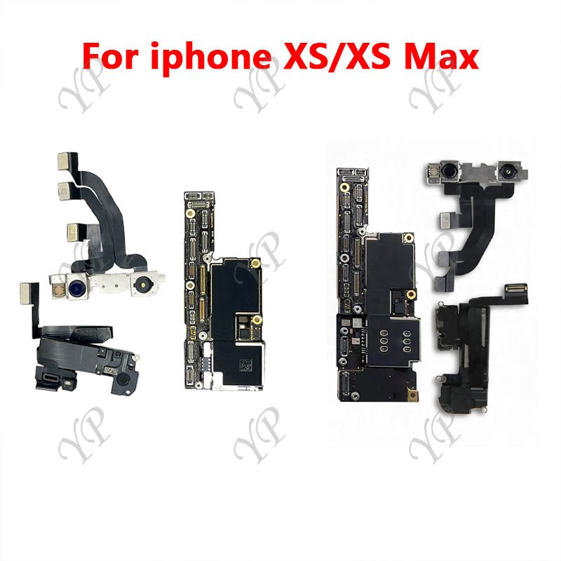 For Iphone X Motherboard With Face ID Unlock Mainboard Logic Board Whole Network Support 64gb 256gb