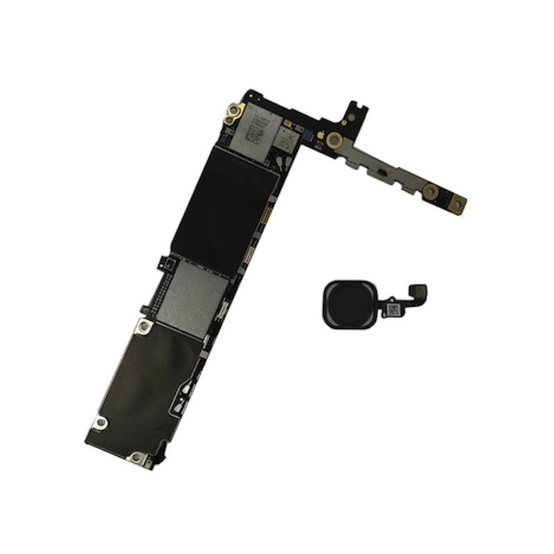 100% Original Unlocked Logic Board Mobile Phone Motherboard with Fingerprint Touch ID for Phone 6s Plus 16GB 64GB 128GB