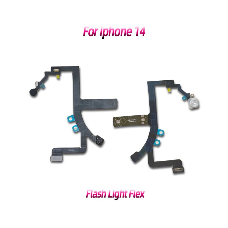 100% Original Front Small big Camera Module Charging Port Loud Speaker Flex vibrator For IPhone 14 Earpiece Flex Part