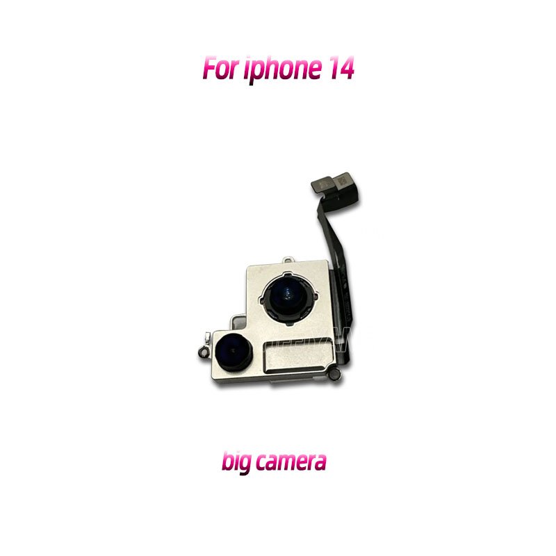 100% Original Front Small big Camera Module Charging Port Loud Speaker Flex vibrator For IPhone 14 Earpiece Flex Part