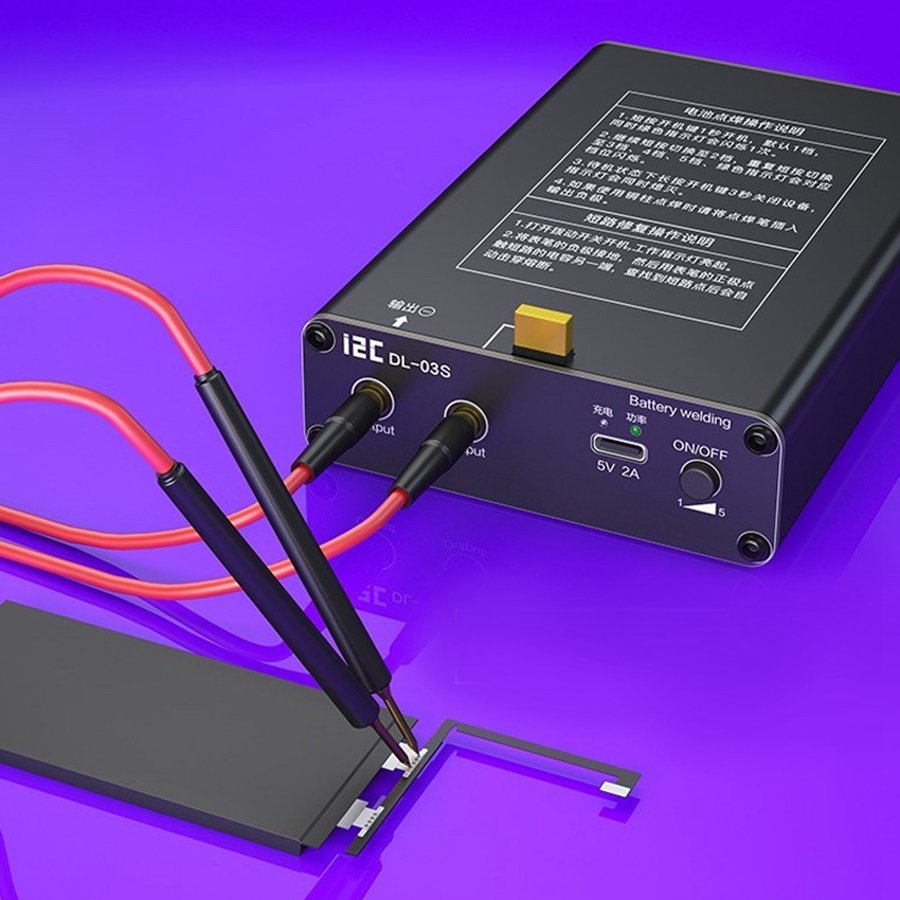 Portable DL-03S Battery Spot Welder All-in-one Machine Motherboard Failure Detection Failure Short-circuit Detection Repairer