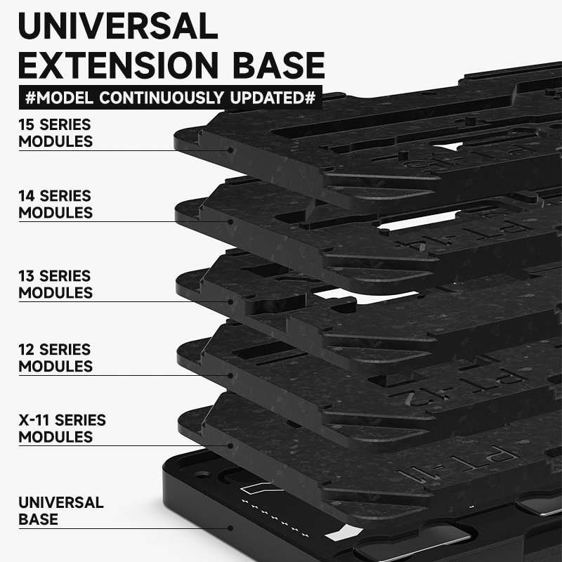 LUOWEI LW-PT01 Mid-Level Positioning Tin Planting Platform for iPhone X-15 Series motherboard repair BGA