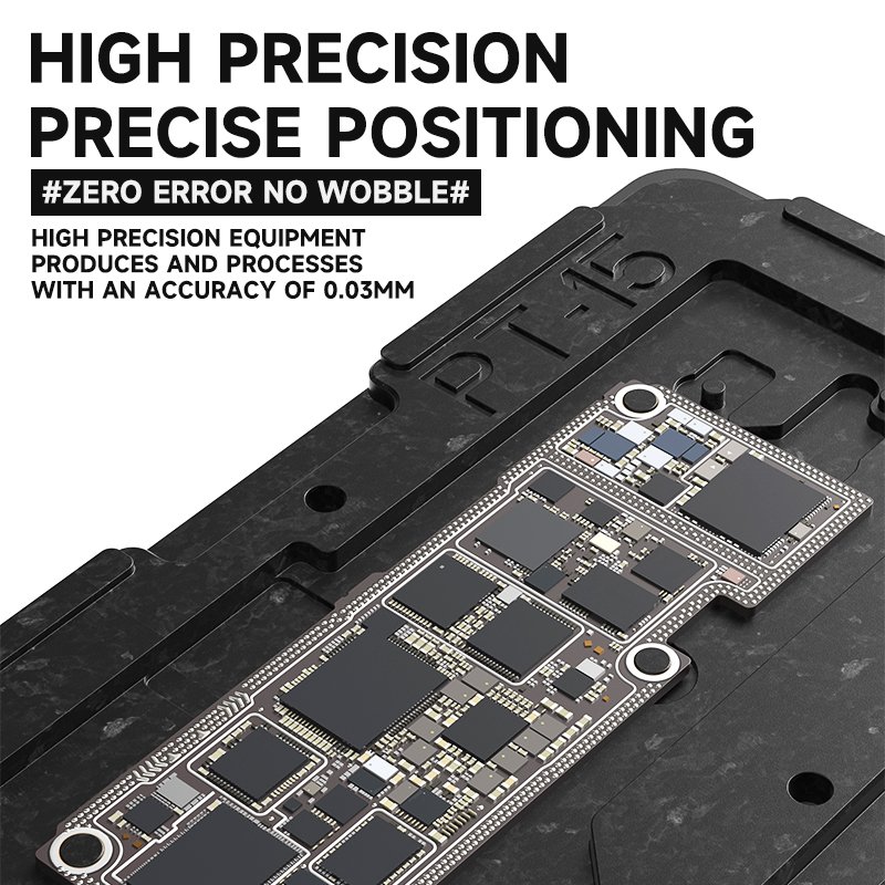 LUOWEI LW-PT01 Mid-Level Positioning Tin Planting Platform for iPhone X-15 Series motherboard repair BGA