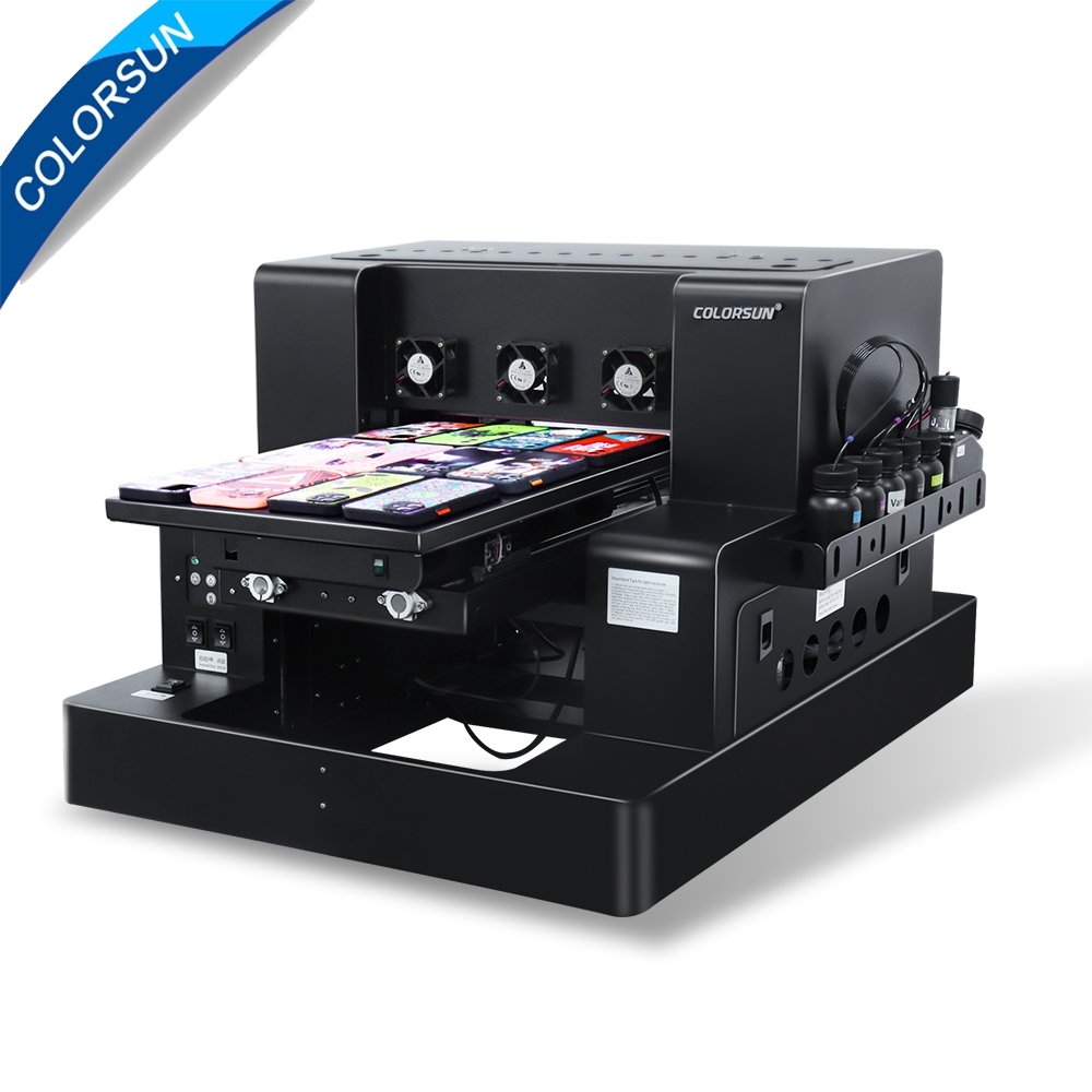 COLORSUN UV DTF Transfer Film Sticker Printer High Quality UV Flatbed Printer with White Ink Mixing Function