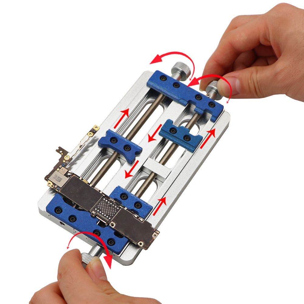 Universal Dual adjust Fixture Phone PCB Motherboard Welding Holder Fixture Clamp for Mobile Repair Welding