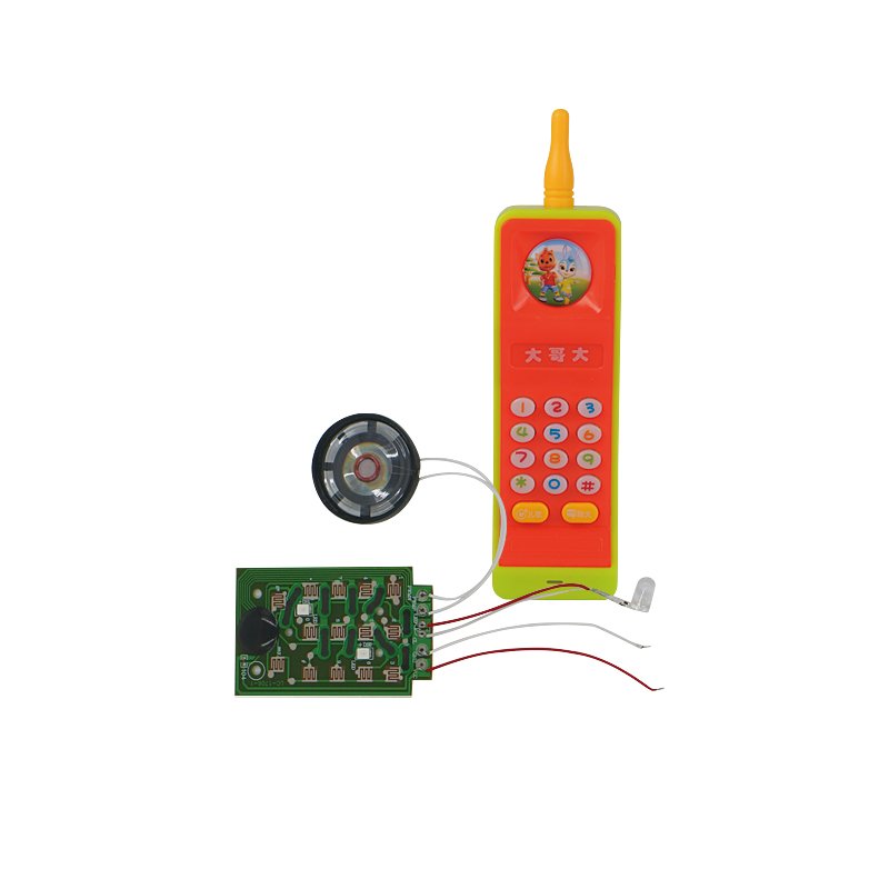 QQF C Children's Toy Light Music PCB Assembly Phone Toys PCBA OEM Circuit Board Acceptable Accept Customization CN;GUA Dina