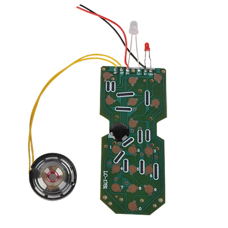 QQF C Children's Toy Light Music PCB Assembly Phone Toys PCBA OEM Circuit Board Acceptable Accept Customization CN;GUA Dina