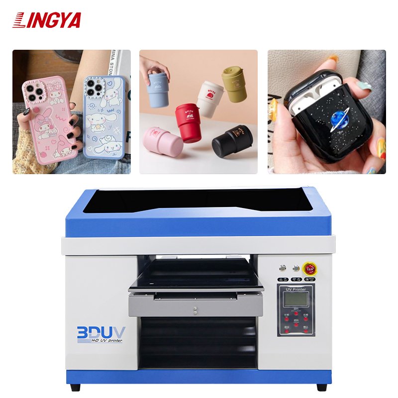 Mini 3060UVprinter with TX800printing head for batch printing A3tablet printer mobile phone case digital productUVtablet printer