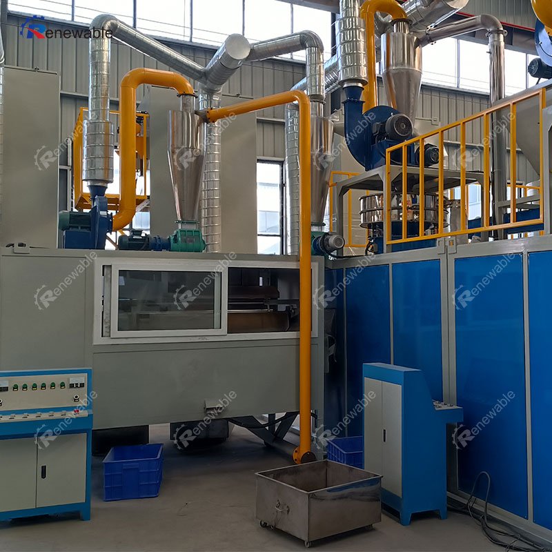 Fully-automated Electronic Waste Recycling Machine Production Plant