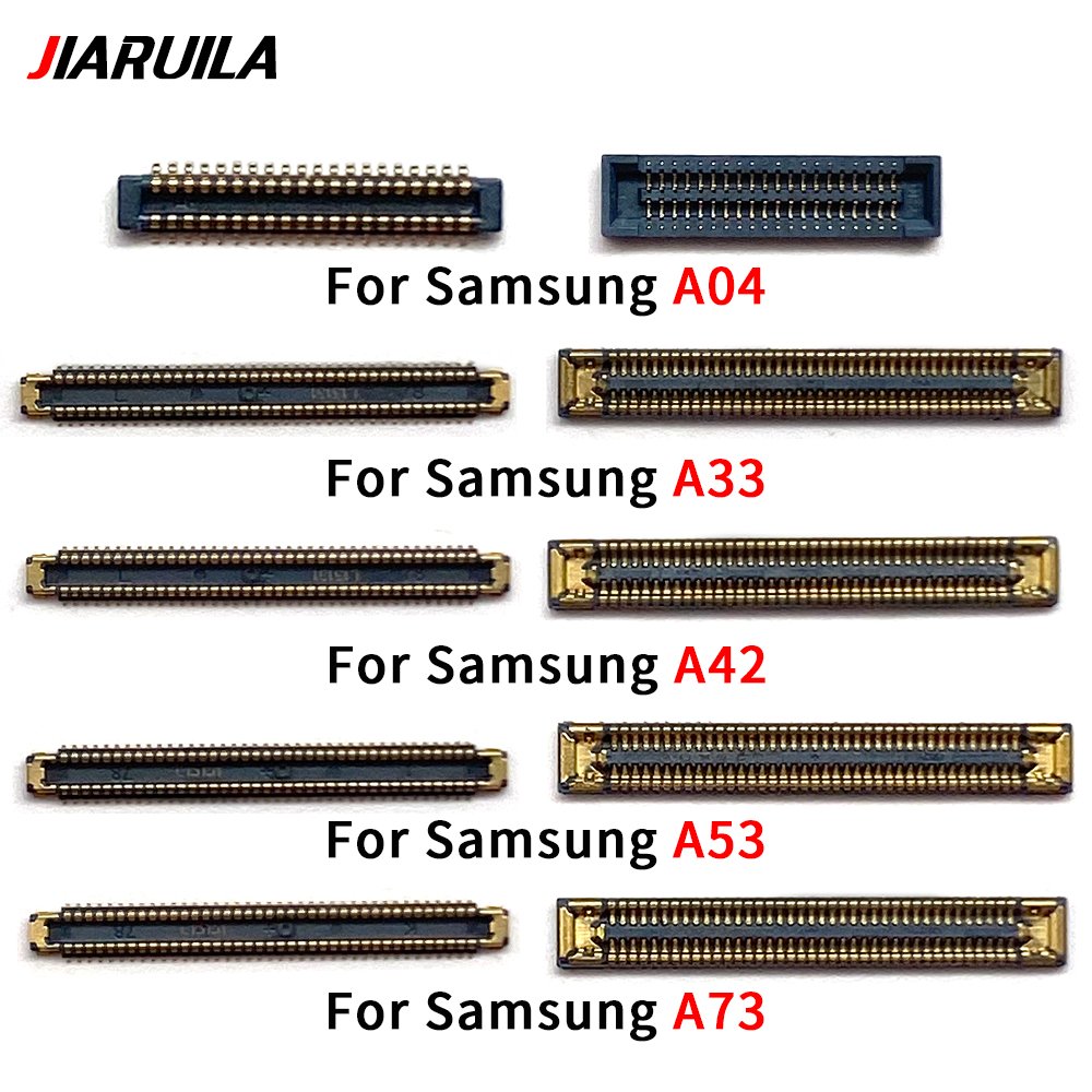 Wholesale Charging FPC Connector On Motherboard For Samsung Galaxy A04 A33 A42 A53 A73 Connector On Flex
