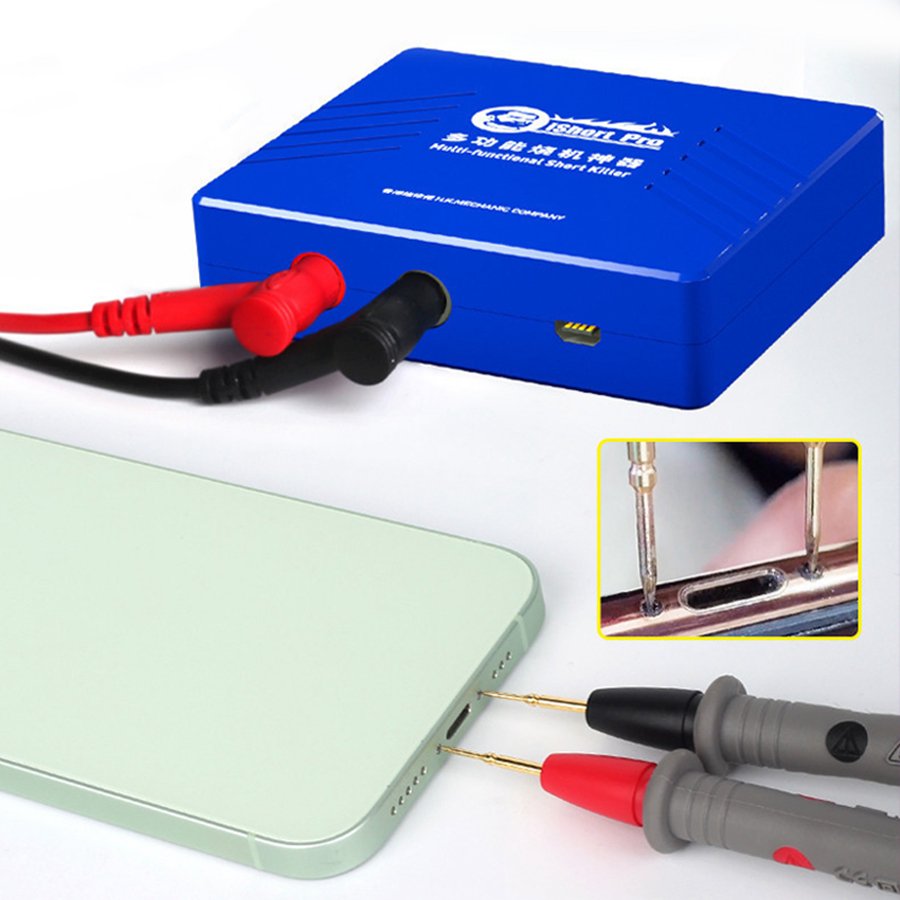 iShort pro Multi-functional Short Killer Circuit Detector Anti-Burning Computer Phone Motherboard Fault Repair Tool