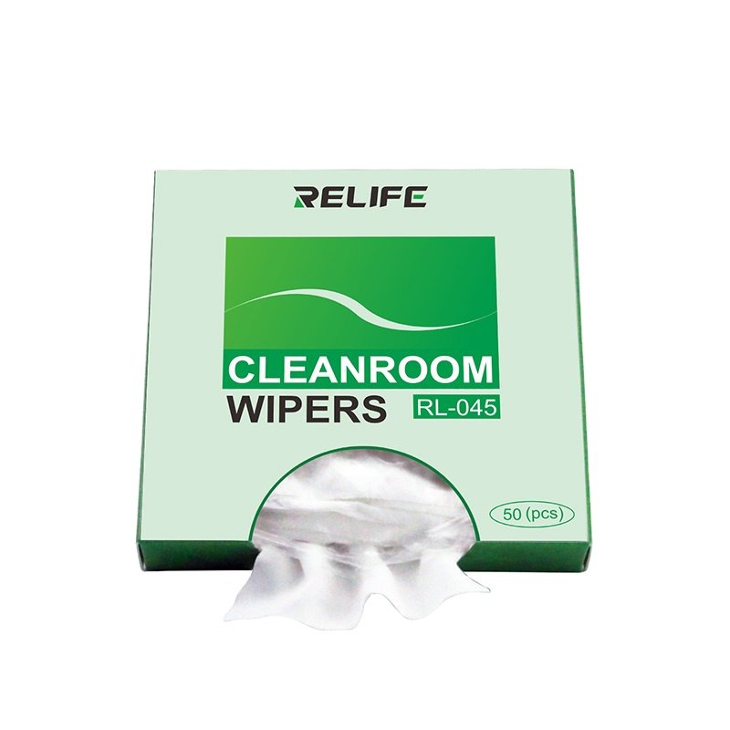 RELIFE RL-045 Anti-Static Cleanroom Wiper For Mobile Phone Pad Tablet Camera Laptop Clean Non Dust Cloth Fiber Dust Free Paper