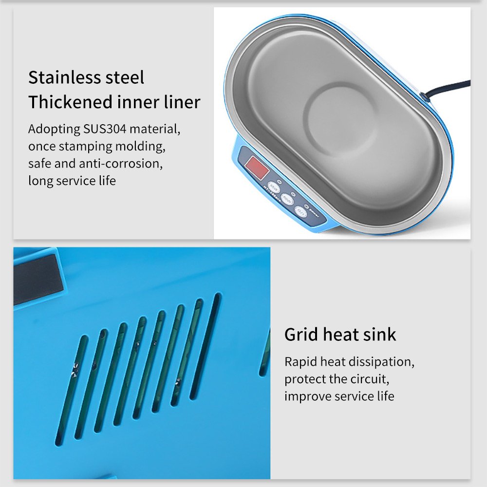 Ultrasonic Cleaning Machine for Phone Circuit Board Cleaning Repair Suitable for Mobile Phone Repair Shop