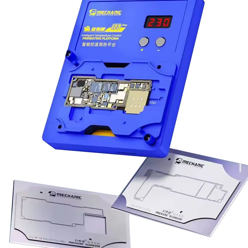 MECHANIC Intelligent iT3 PRO Preheating Platform for iPhone X-15 Motherboard Layered/IC Chip BGA Stencil/Dot Matrix Repair Tools