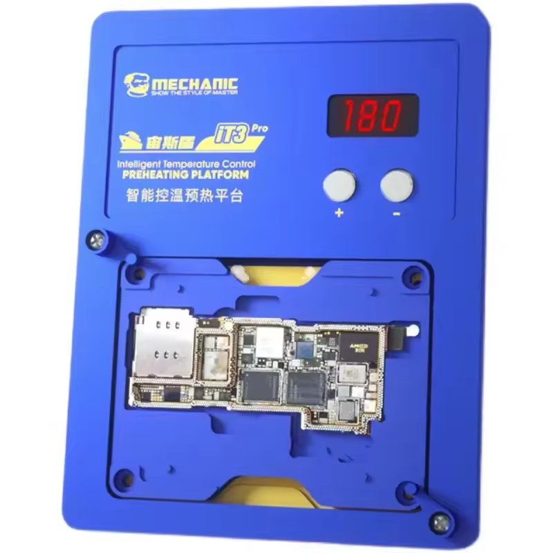MECHANIC Intelligent iT3 PRO Preheating Platform for iPhone X-15 Motherboard Layered/IC Chip BGA Stencil/Dot Matrix Repair Tools