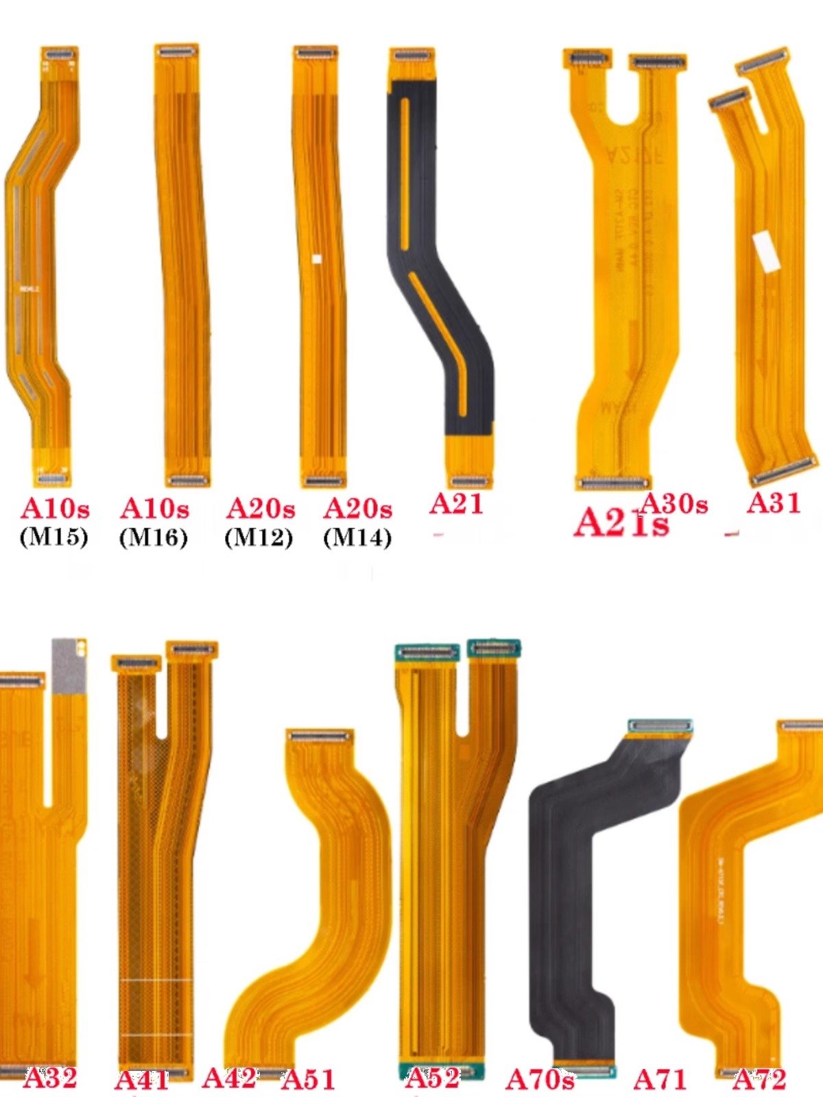 Main Board Flex Motherboard Connector LCD Display Flex Main Flex For A10S A20S A21 A21S A31 A32 A41 A42 A51 A52 A70S A71 A72