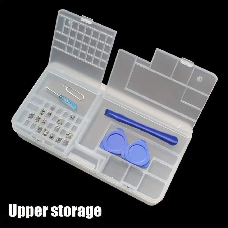 Mobile Phone Repair Storage Box For IC Parts Motherboard Screw, Multi Functional Repair Components Box Collector