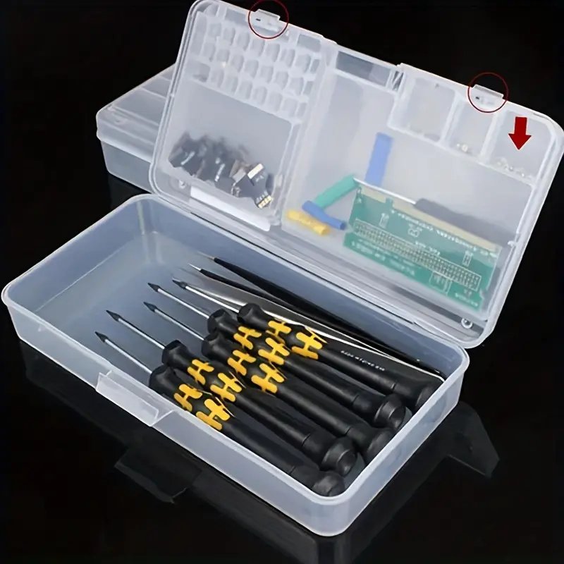 Mobile Phone Repair Storage Box For IC Parts Motherboard Screw, Multi Functional Repair Components Box Collector