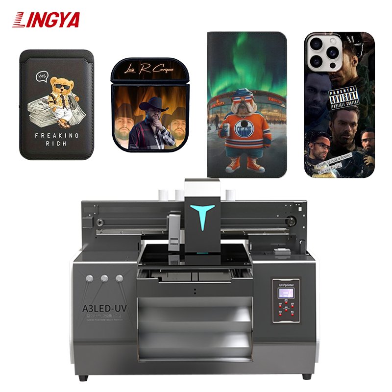 A3UV printer, the most competitive source factory for price, 3050UV tablet printer, mobile phone case, pen, varnish printer