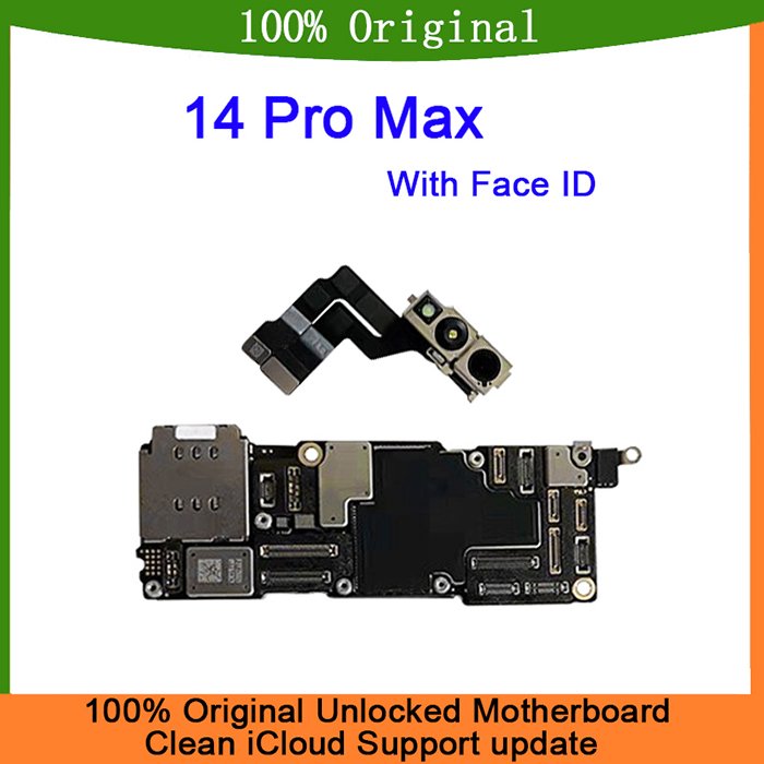 mobile phone motherboard for iphone 14 pro max motherboard 128 256 GB 512GB mainboard for iphone 14 pro max unlock motherboard