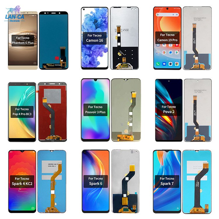 LCD For Tecno Camon 18 Touch display Screen Mobile Phone Motherboard and Mobile Phone LCDs For Tecno Camon 18