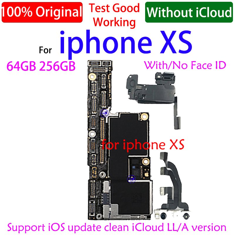 For Iphone X Logic Board For Iphone Xr Xs Max Motherboard For Iphone 7 Logic Board 32gb 128gb 256gb