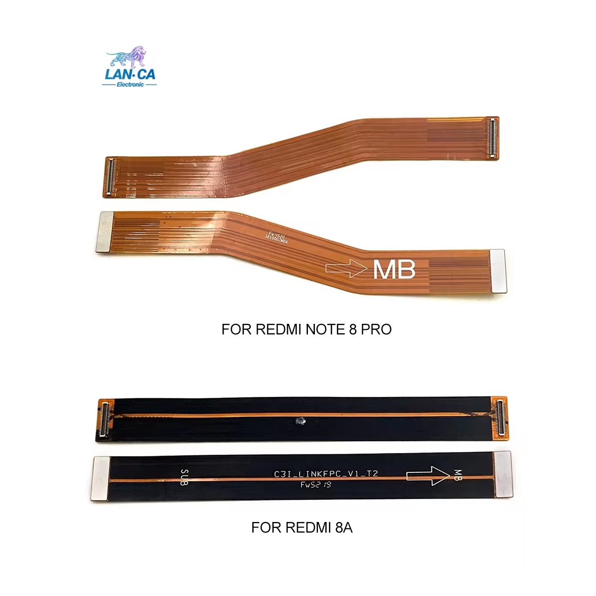 Lanca Wholesale Flex Interconexion Motherboard Lcd Flex Cable For Redmi 8a 9 9c 9a Note 7 8 9s 9 Pro For Samsung