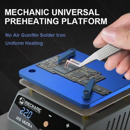 MECHANIC Breakthrough iX5 Ultra Multifunctional Preheating Platform Motherboard Glue Removal Lamination Uniform Heating Machine