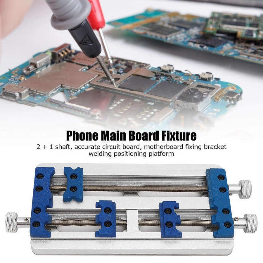 Mobile Phone Motherboard Fixture Double Bearing Heat Resistant Main Board Repair Tool