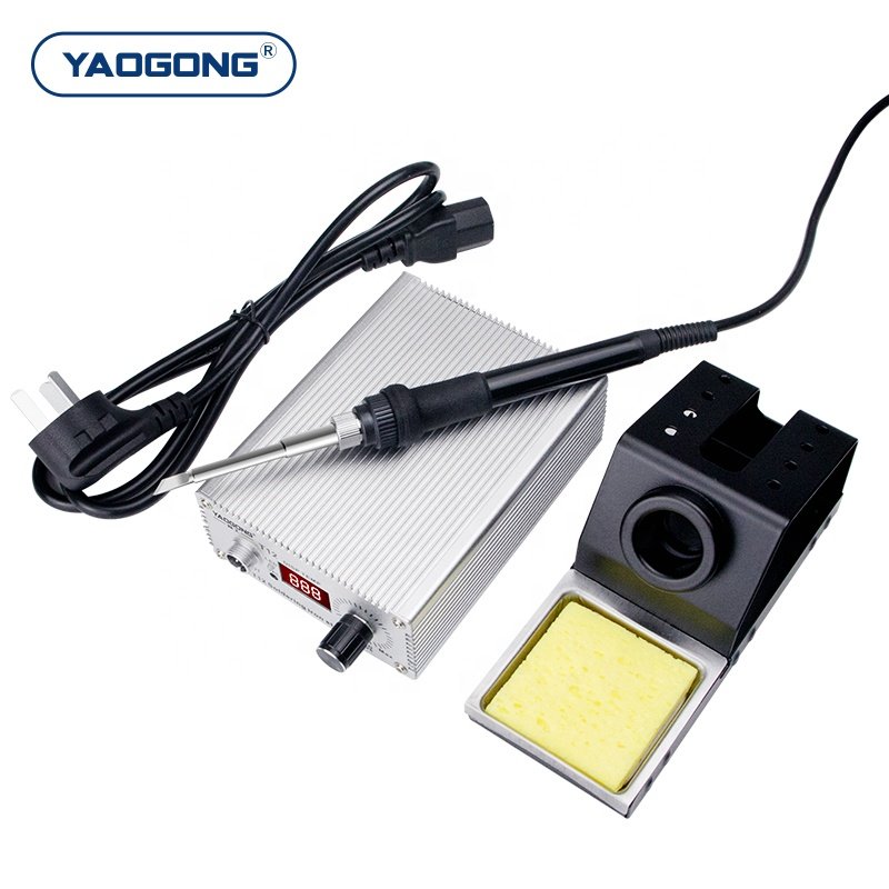 YAOGONG T12 Solder Iron Smart Thermostat PCB Manufacturing and Assembly Phone Motherboard Mobile Repair Tools Soldering Station