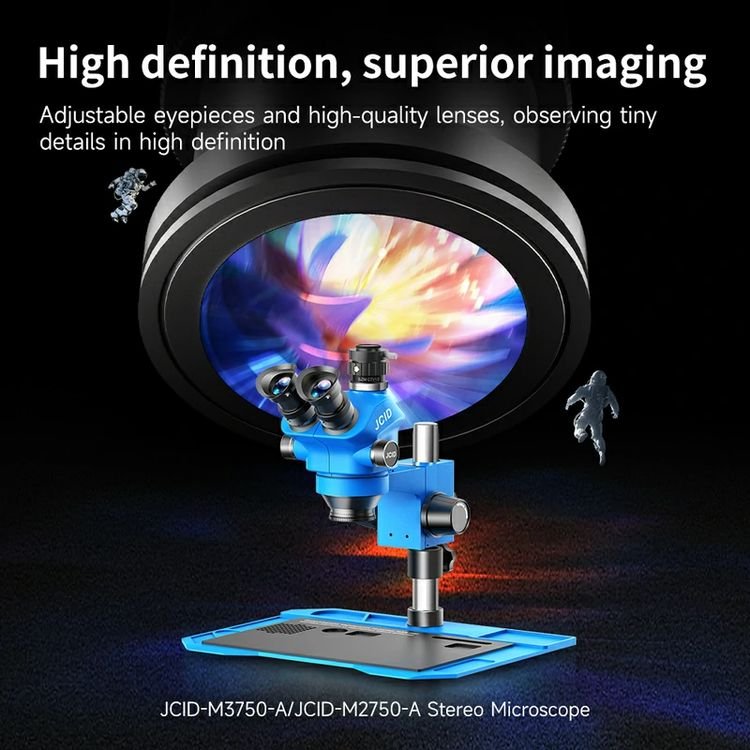 Professional JCID-M3750A 7-50X Trinocular Stereo Microscope For Mobile Phone Motherboard Repair Tool