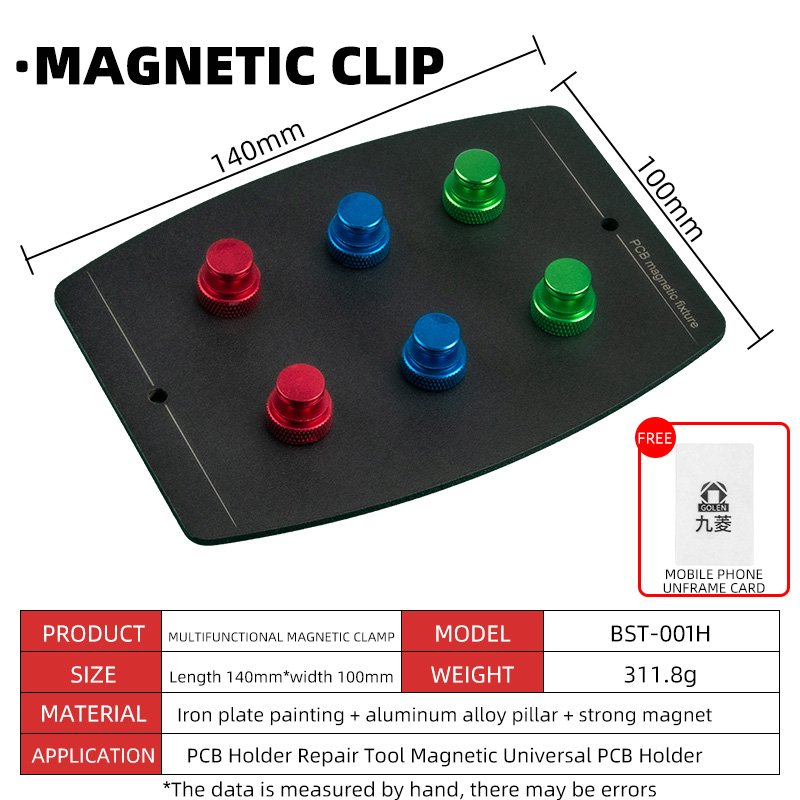 Motherboard fixture Mobile phone motherboard repair fixture multi-purpose fixed bearing fixture Demolition CPU appliance