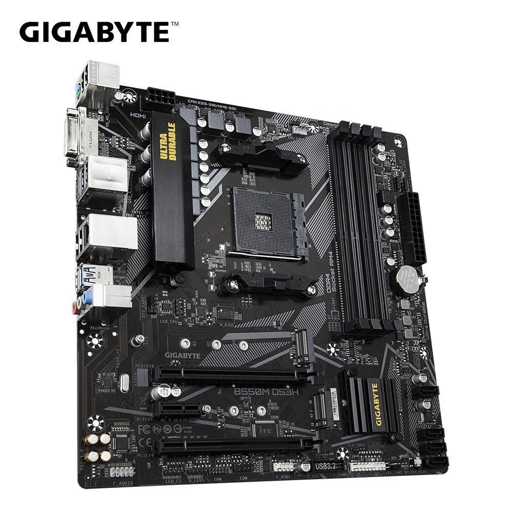 Micro - ATX AM4 Mainboard Scheda Madre Placa Mae Moederbord AMD B550 DDR4 128GB PC Gaming Motherboard Gigabyte B550M DS3H